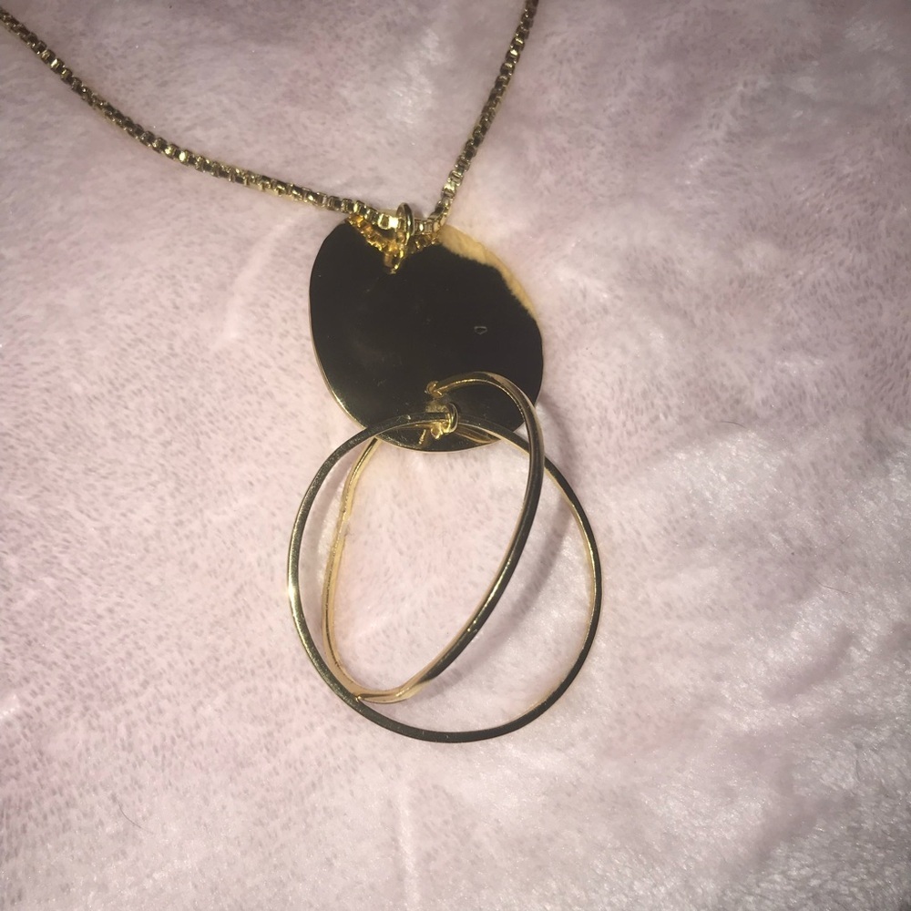 Vince Camuto Gold Statement Necklace New - Picture 11 of 12